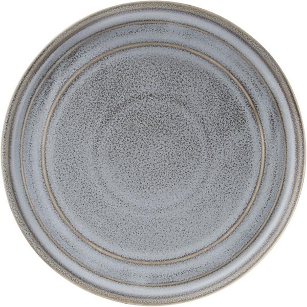 Olympia Cavolo Flat Round Plates Charcoal Dusk 220mm (6 Pack)