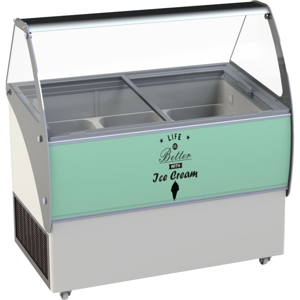 CombiSteel Ice Cream Display MALTA 13X 5LTR