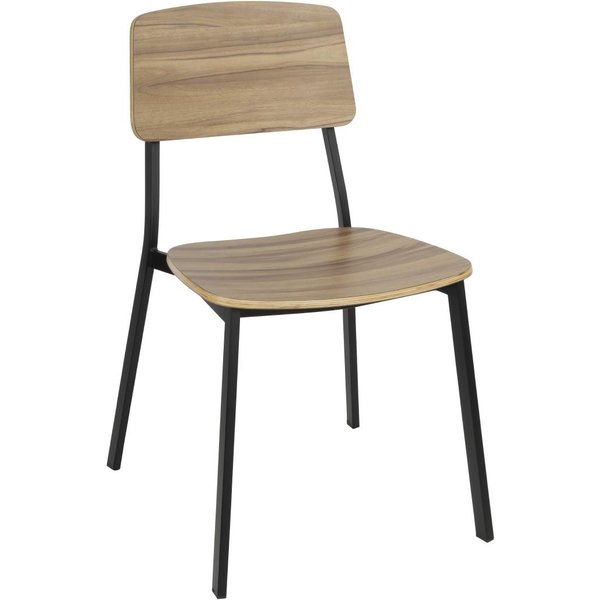 Bolero Beaufort Wooden Interior Dining Chairs (2 pack)