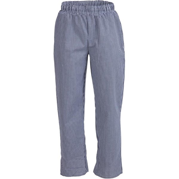Whites Unisex Vegas Chefs Trousers Blue & White Check 2XL