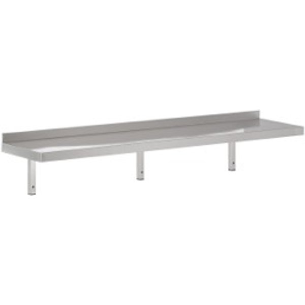 CombiSteel 400 Stainless Steel Wall Shelves Incl. Brackets 2000