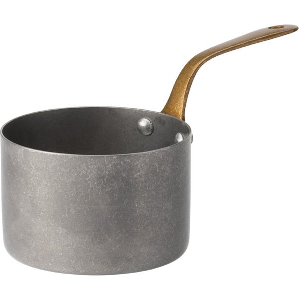 Utopia Vintage Steel Mini Saucepans 9cm