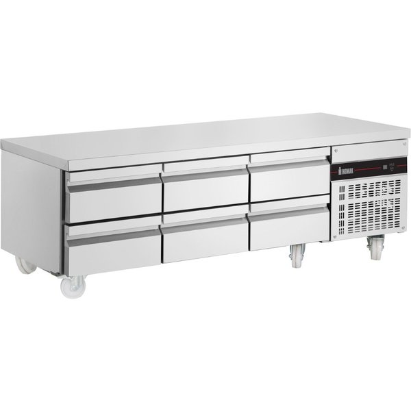 INOMAK Inomak 6 Drawer Low Height Snack Counter PWN333-HC