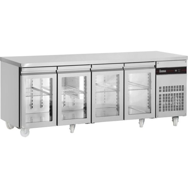 INOMAK 583L Four Glass Door Counter Refrigerator PN9999CR-HC