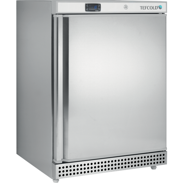 Tefcold UF200VS Stainless Steel Undercounter Freezer