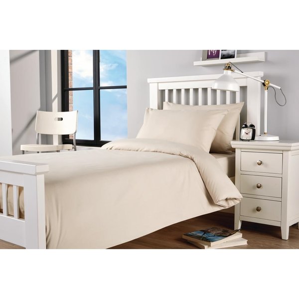 Mitre Essentials Spectrum Duvet Cover Ivory Double