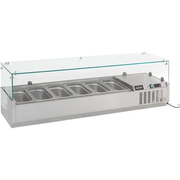 CombiSteel Refrigerated Pizza Topping Units 1/3 x 4 Gastronorm
