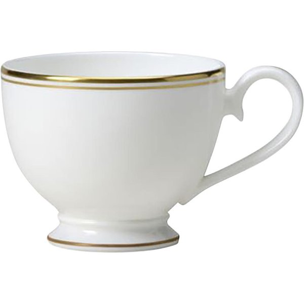 William Edwards Burnished Gold Classic Footed Tea Cups 220ml (12 Pack)
