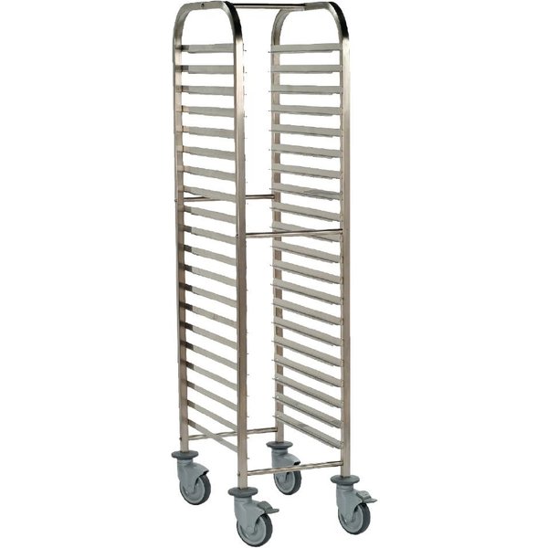 Matfer Bourgeat Full Gastronorm Racking Trolley 20 Shelves