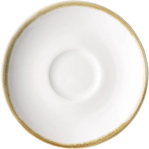 Olympia Kiln Espresso Cup Saucer Chalk 115mm (6 Pack)