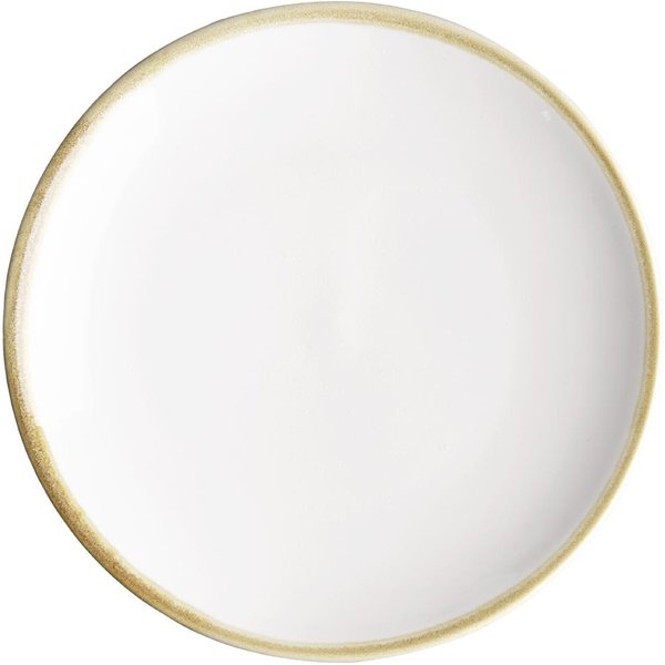 Olympia Kiln Round Coupe Plate Chalk 180mm (6 Pack)
