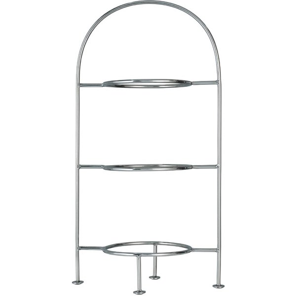 Artis 3-Tier Cake Stand Chrome 275cm (2 Pack)