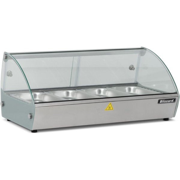 BLIZZARD Curved Counter Top Heated Merchandiser HDC1