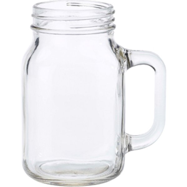 Genware Glass Mason Jar 64.5cl / 22.7oz