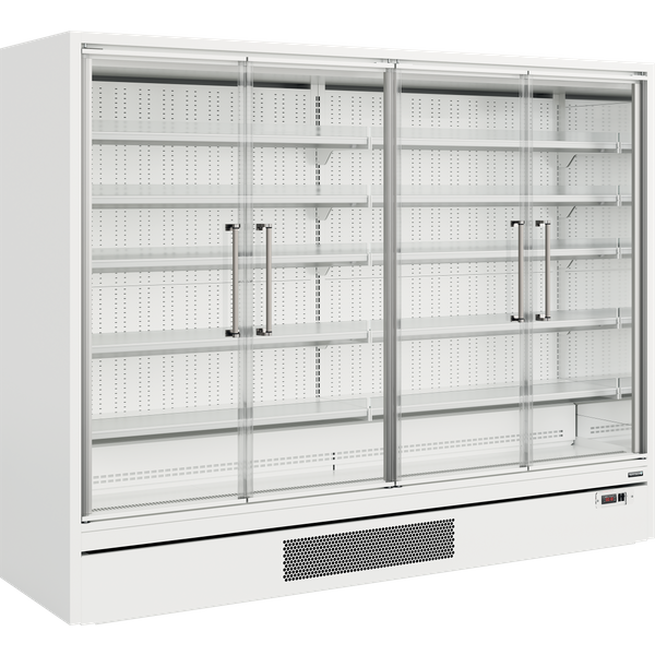 Tefcold Galaxy+ GP26FGD White, Full Glass Door