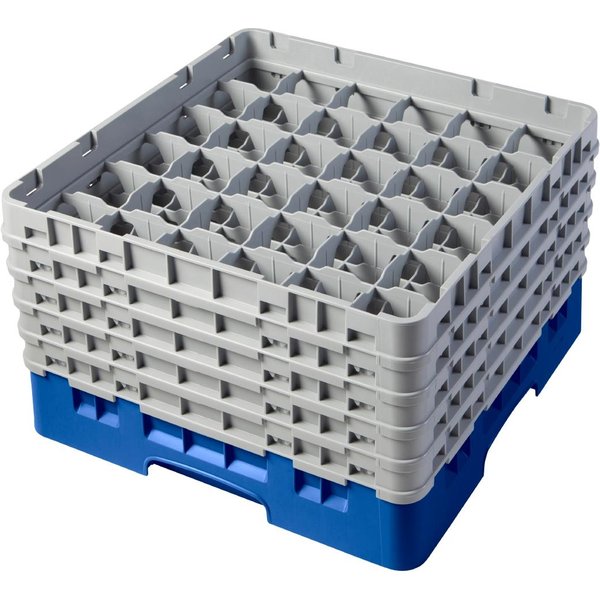 Cambro Camrack Blue 36 Compartments Max Glass Height 258mm
