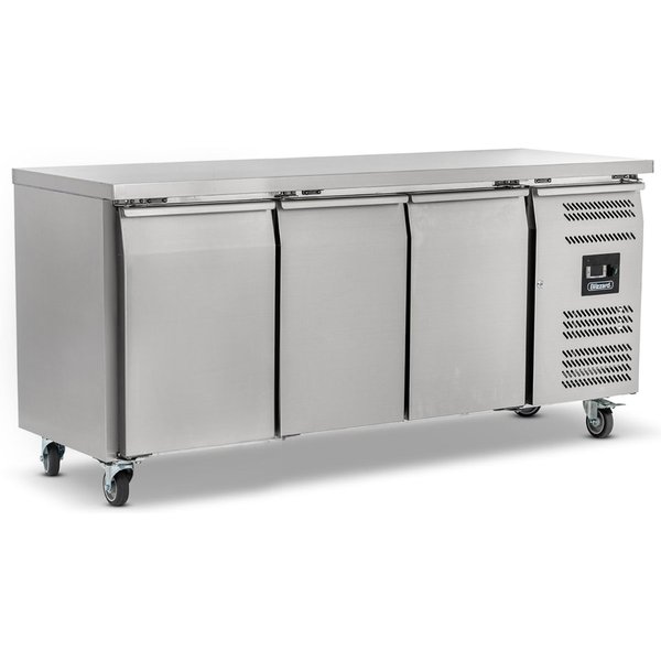 BLIZZARD 339L Slimline Triple Hinged Door Counter Freezer LBC3SL