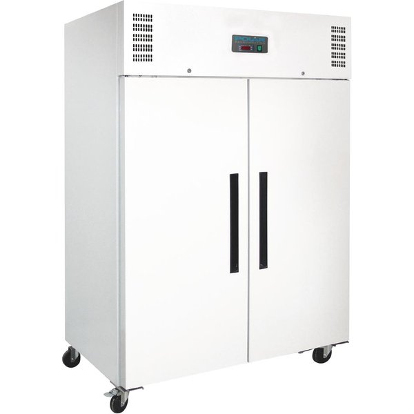 Polar G-Series Upright Double Door Fridge 1200Ltr White