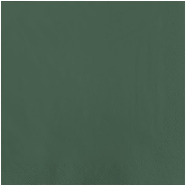 Fasana Dinner Napkin Green 40x40cm 3ply 1/4 Fold (Pack of 1000)