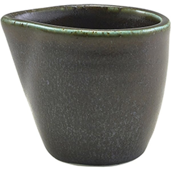 Terra Porcelain Black Jug 9cl/ 3oz - Pack of 12