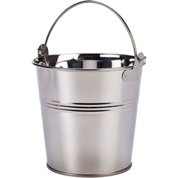 Stainless Steel Serving Bucket 12cm Dia - Pack of 12