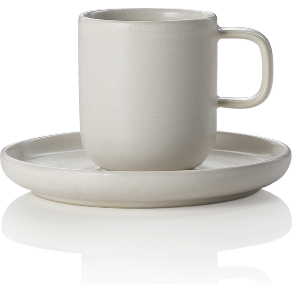 Espresso cup and saucer Light Rock Pack Size 6