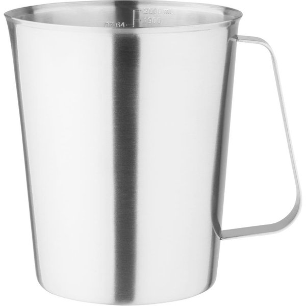Vogue Stainless Steel Measuring Jug 2ltr