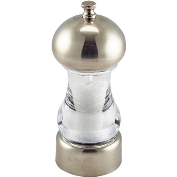GenWare Chrome Top Salt/ Pepper Grinder 14cm - Pack of 6