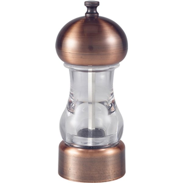 GenWare Antique Copper Top Salt/ Pepper Grinder 14cm - Pack of 6