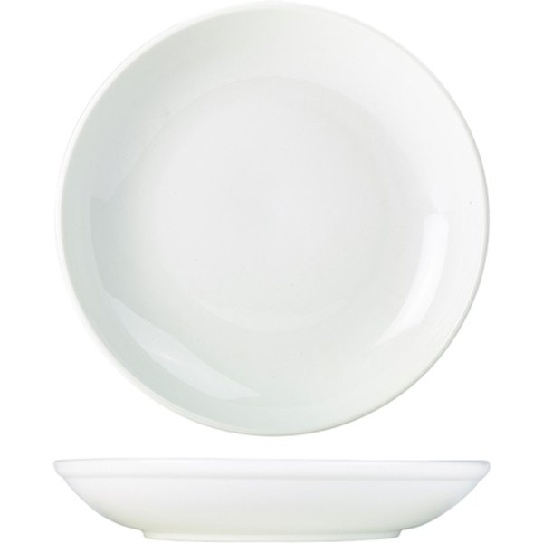 Genware Porcelain Couscous Plate 26cm/ 10.25" - Pack of 6
