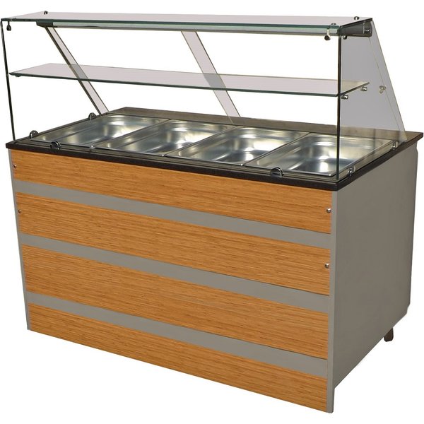 CombiSteel Refrigerated Buffet 4/1 GN Sliding Glass