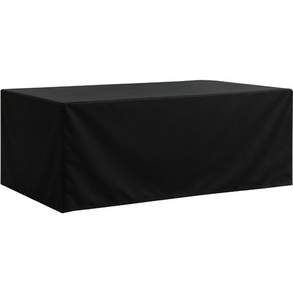 Bolero Rectangular Outdoor Chair & Table Cover Black 3100x1500mm