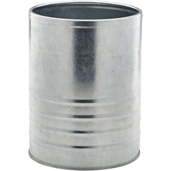 Galvanised Steel Can 11cm Dia x 14.5cm