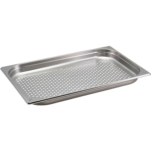 Perforated St/St Gastronorm Pan 1/1 - 40mm Deep