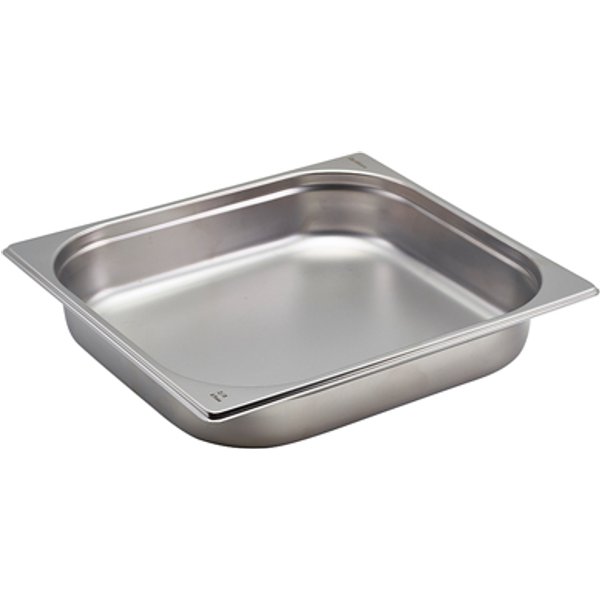 St/St Gastronorm Pan 2/3 - 65mm Deep