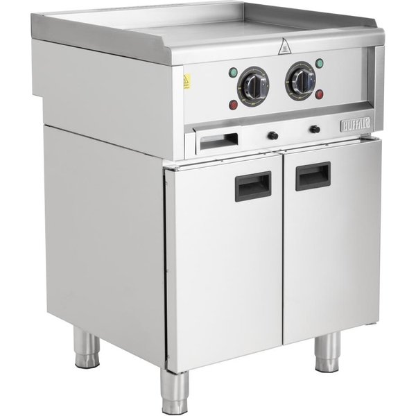 Buffalo 600 Series Freestanding Electric Griddle 600mm