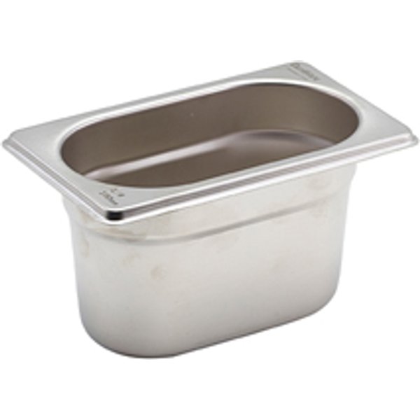 St/St Gastronorm Pan 1/9 - 100mm Deep