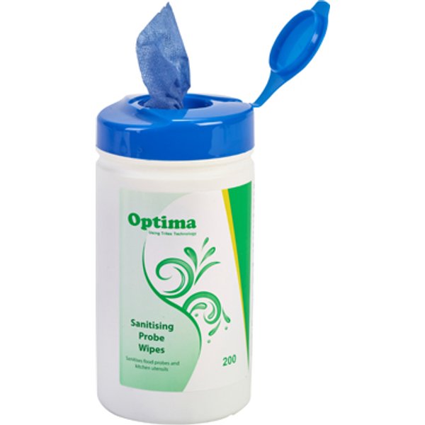 Probe Wipes Tub Of 200 13X13cm
