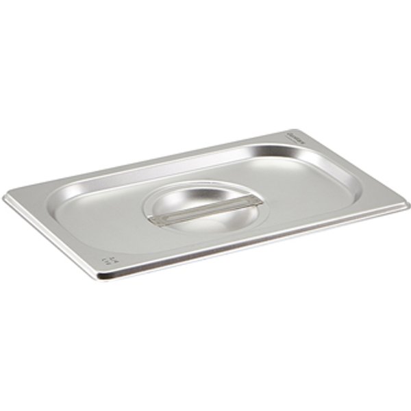 St/St Gastronorm Pan Lid 1/4