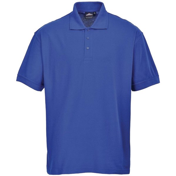 Unisex Polo Shirt Royal Blue M