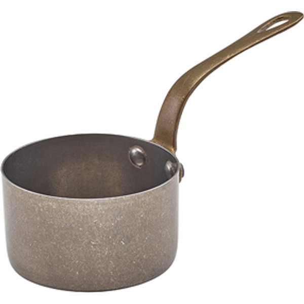 GenWare Vintage Steel Mini Sauce Pan 7.8 x 4.5cm - Pack of 6
