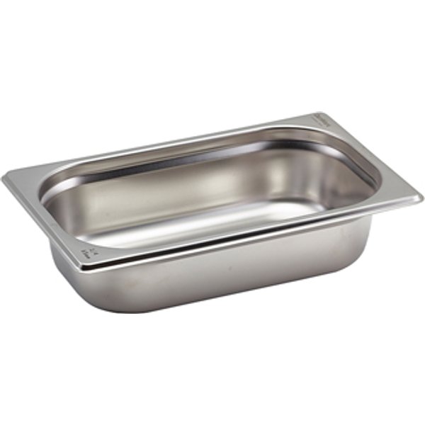 St/St Gastronorm Pan 1/4 - 65mm Deep