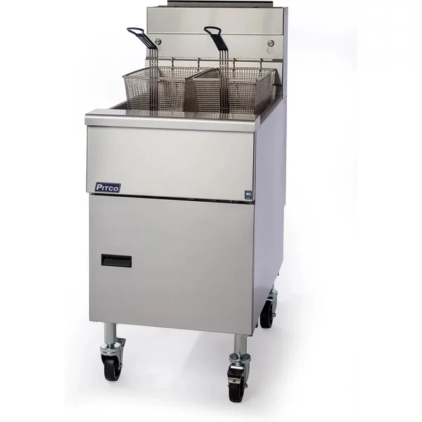 Pitco SG18 Twin Basket Gas Fryer