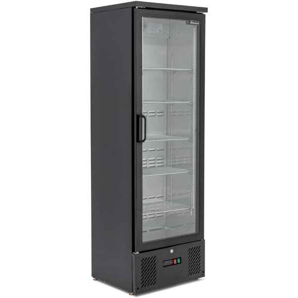 BLIZZARD Blizzard Upright Single Glass Door Bottle Cooler BAR10