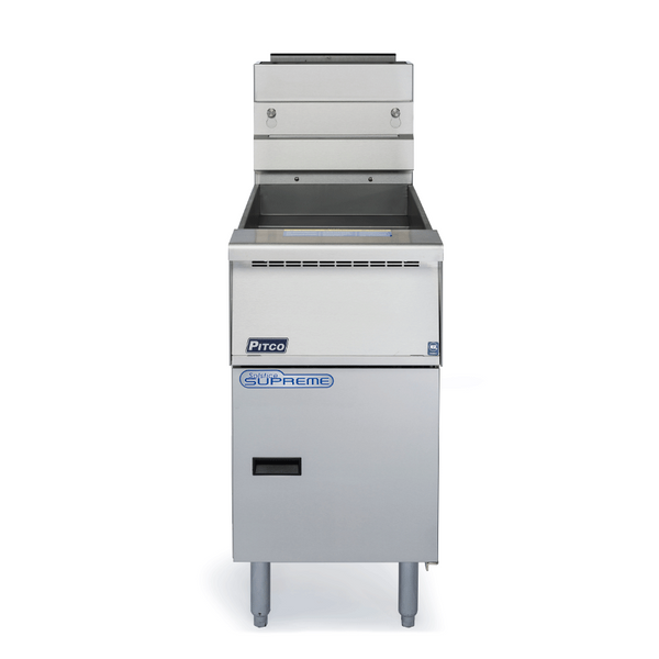 Pitco SSH55-T-SSTC Freestanding Gas Fryer NAT