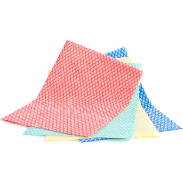 Semi Disposable Multipurpose Cleaning Cloths 50 X 36cm - Green (Pack of 500)