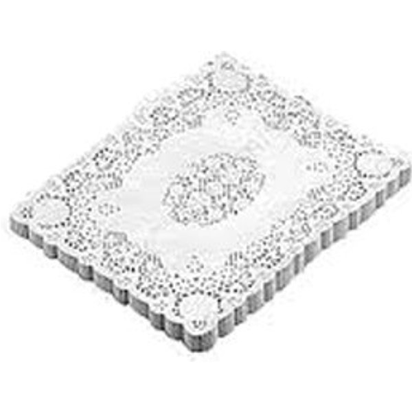 Lace Tray Paper White (L)400mm (W)300mm
