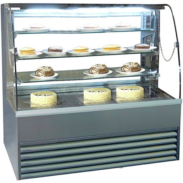 FROST-TECH CHILLED PATISSERIE DISPLAY 1500MM WIDE P75-150