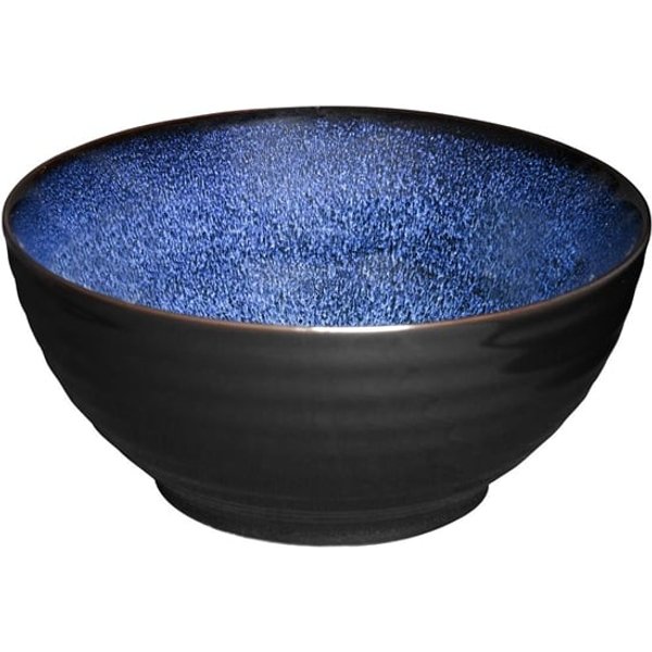 Olympia Luna Midnight Blue Footed Bowls 205mm (4 Pack)