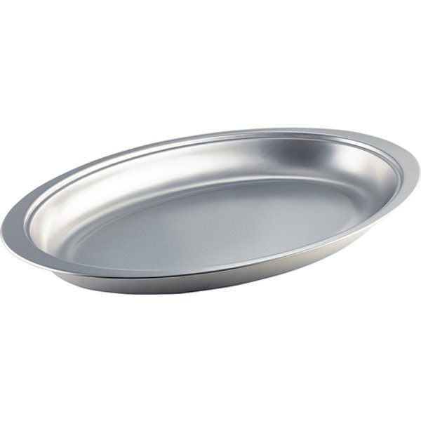 GenWare Stainless Steel Oval Banqueting Dish 50cm/ 20"